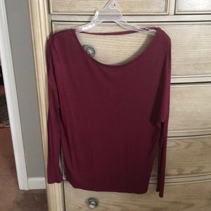 Maroon blouse
